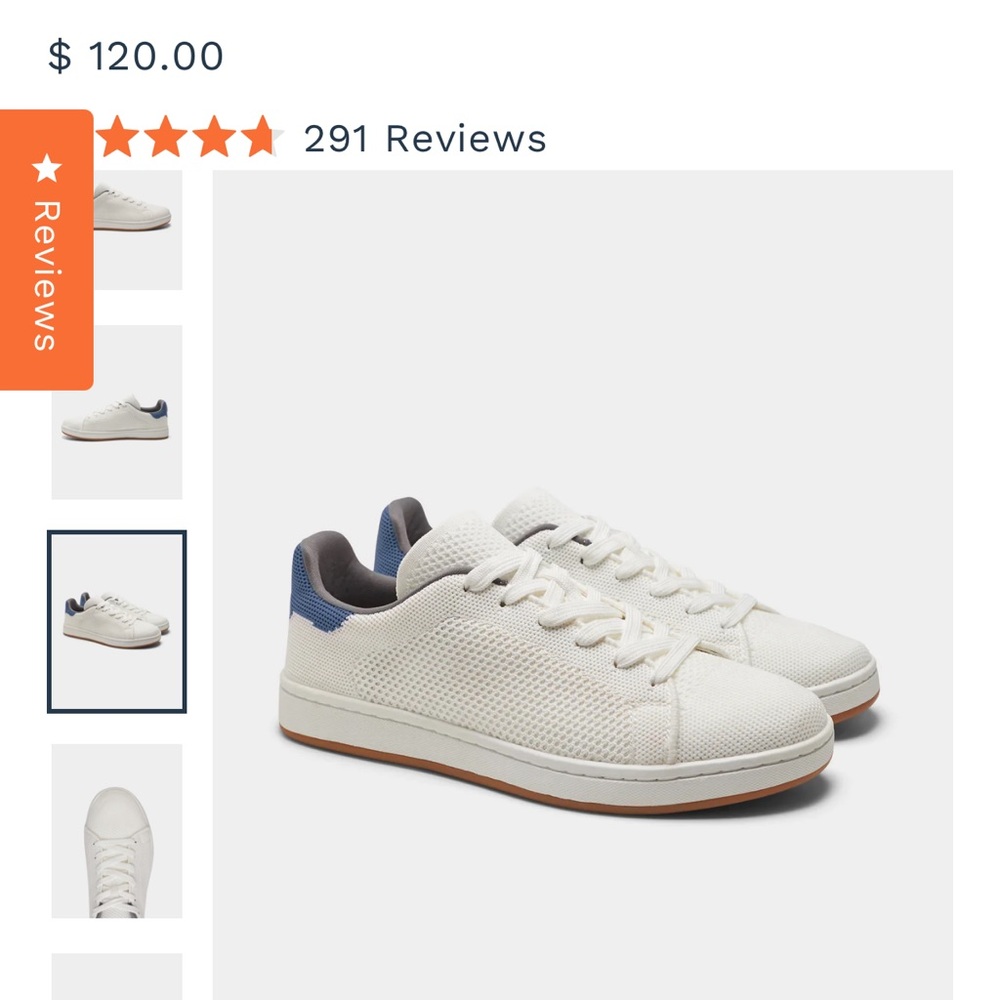 Suave  brand NWT, never worn white sneakers!!